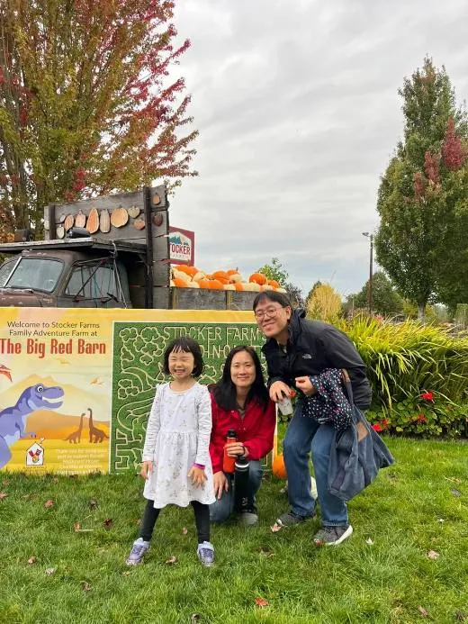 Dr. Jiwon Yoon with her family